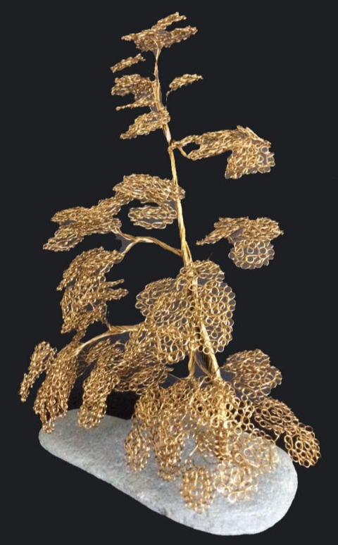 Chokkan Bronze Bonsai